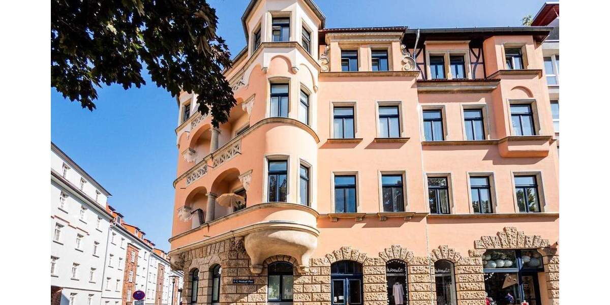 Balkonwohnung in schickem Denkmal in zentraler Lage von Dresden-Plauen. 2 zimmer