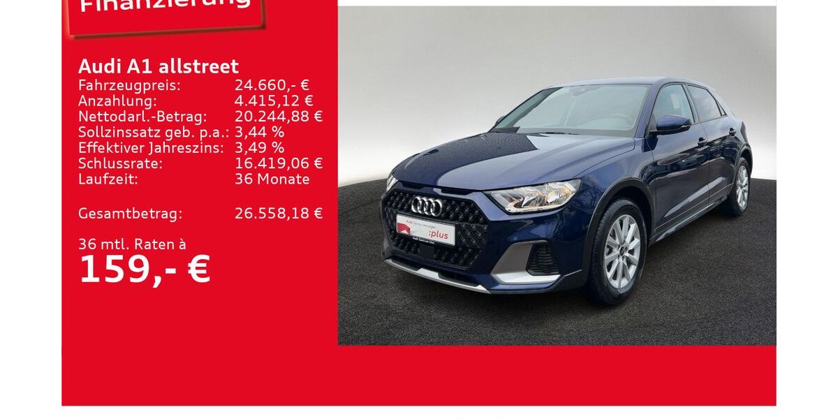 Audi A1 3.598 km 24.660 &euro; Ulm 89073