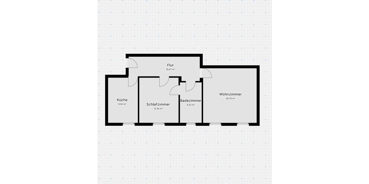Etagenwohnung Bad Nenndorf - 2 Zimmer, 60 m&sup2;, 750&euro; | Angebot:25176343