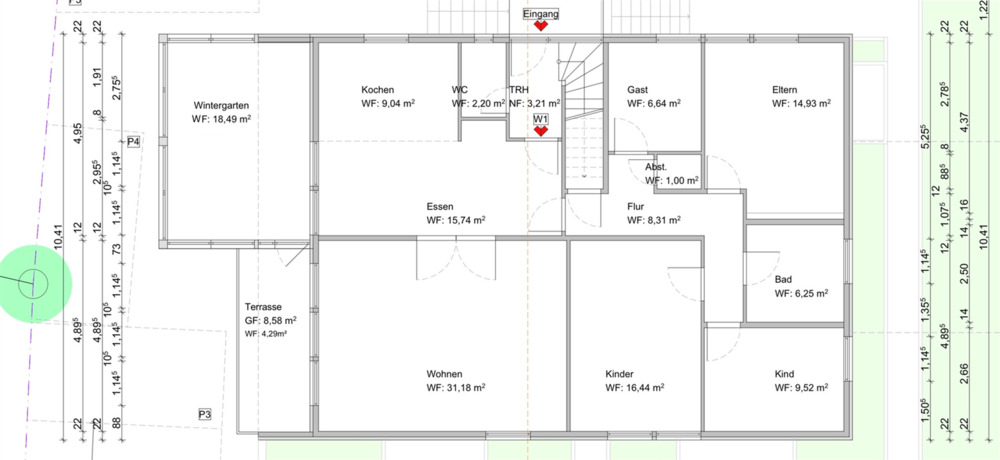 Etagenwohnung Ettenheim Altdorf - 5 Zimmer, 144 m&sup2;, 389.000&euro; | Angebot:26358883