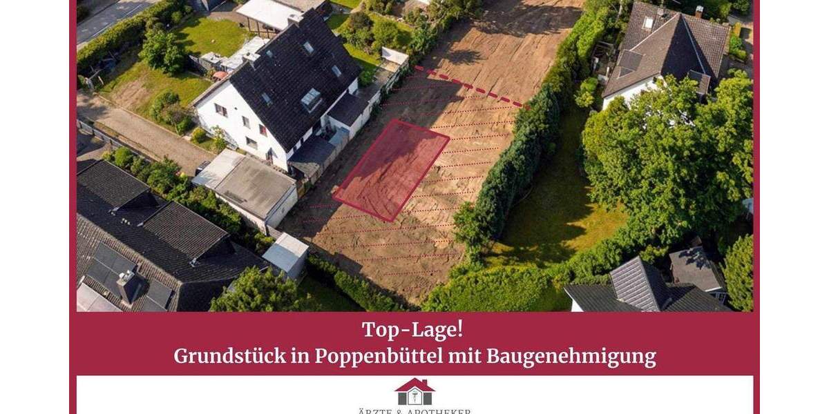 Top-Lage! Grundstück in Poppenbüttel mit Baugenehmigung zimmer