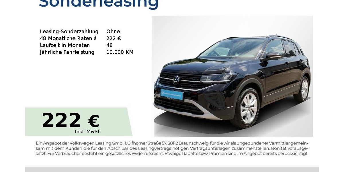 VW T-Cross 23.050 km 21.440 &euro; Erlangen 91058