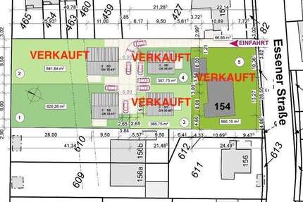 Grundstück zu verkaufen in Gelsenkirchen 289.000 € 626 m²
