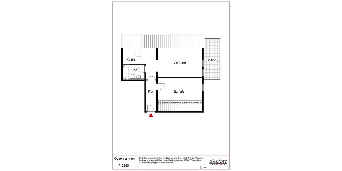 Etagenwohnung Pfedelbach Untersteinbach - 2 Zimmer, 57 m&sup2;, 95.000&euro; | Angebot:22950584