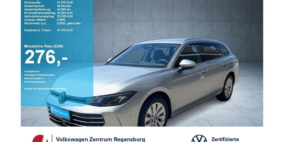 VW Passat 1.970 km 46.970 &euro; Regensburg 93053