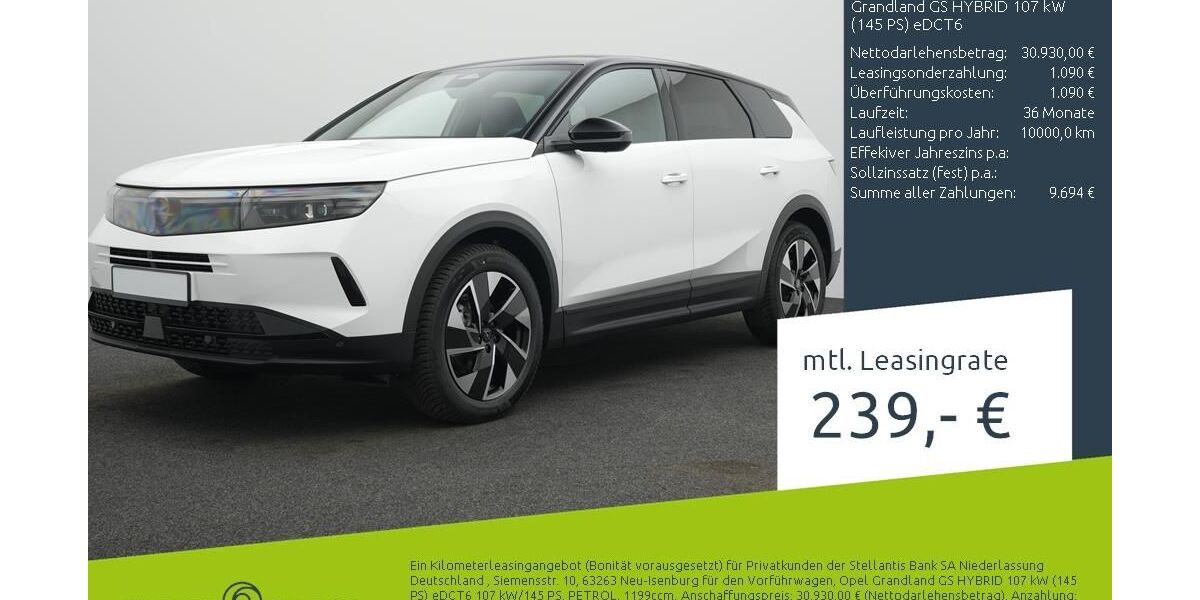 Opel Grandland (X) 3.500 km 30.930 &euro; Bocholt 46395