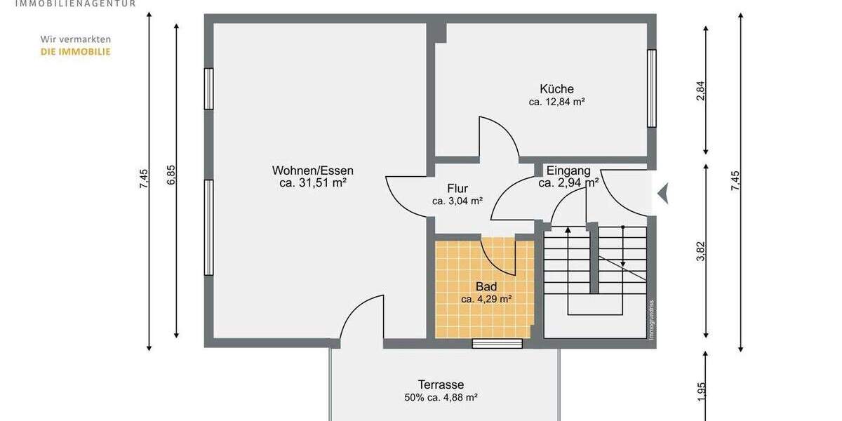 Doppelhaushälfte Nürnberg / Gebersdorf Gebersdorf - 4 Zimmer, 112 m&sup2;, 449.000&euro; | Angebot:25262129