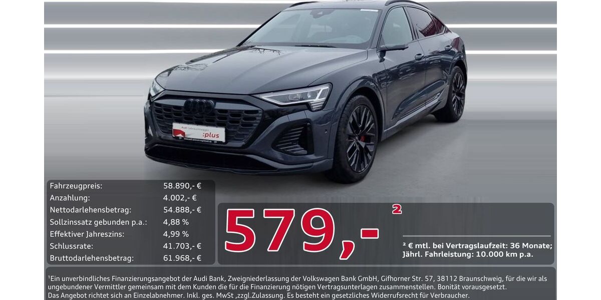 Audi Q8 e-tron 34.431 km 58.890 &euro; Ingolstadt 85057