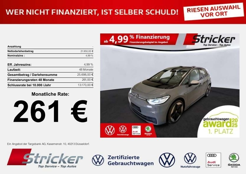 VW ID.3 39.461 km 21.949 &euro; Horn-Bad Meinberg 32805