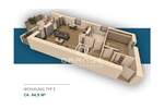 Etagenwohnung Pocking Hartkirchen - 2 Zimmer, 71 m&sup2;, 297.407&euro; | Angebot:25670736