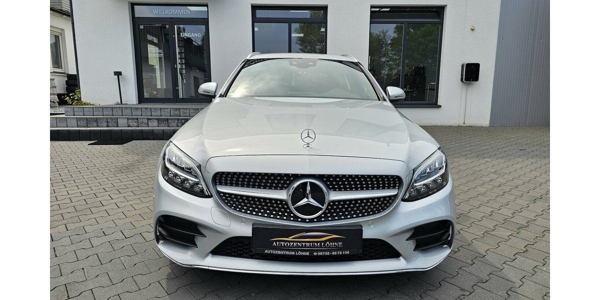 Mercedes-Benz C 200 d T AMG Line LED LEDER NAVI AHK AUS 2.HAND 27.850 km 29.990 &euro; Löhne 32584