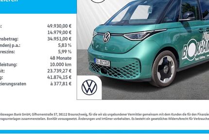 VW ID. Buzz 13.990 km 49.930 &euro; Bad Aibling 83043