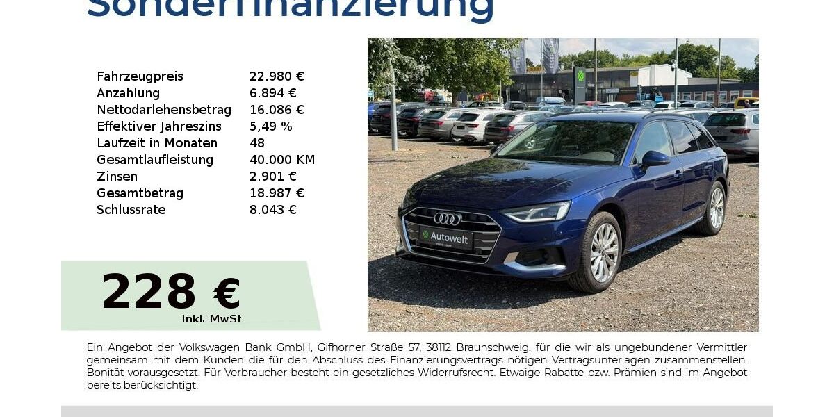 Audi A4 111.750 km 22.980 &euro; Nürnberg 90431