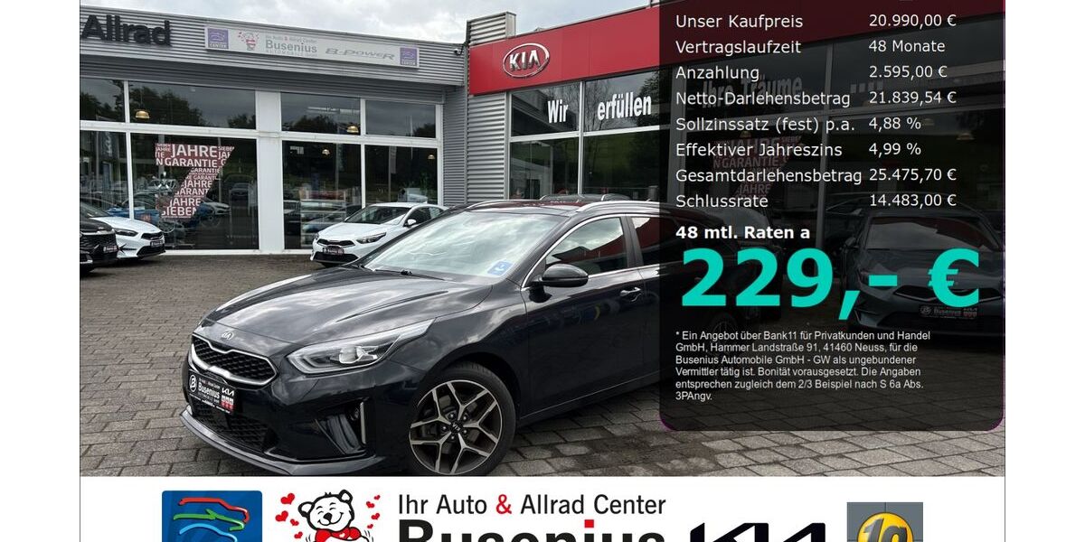 Kia ceed Sportswagon 48.856 km 20.990 &euro; Meinerzhagen 58540
