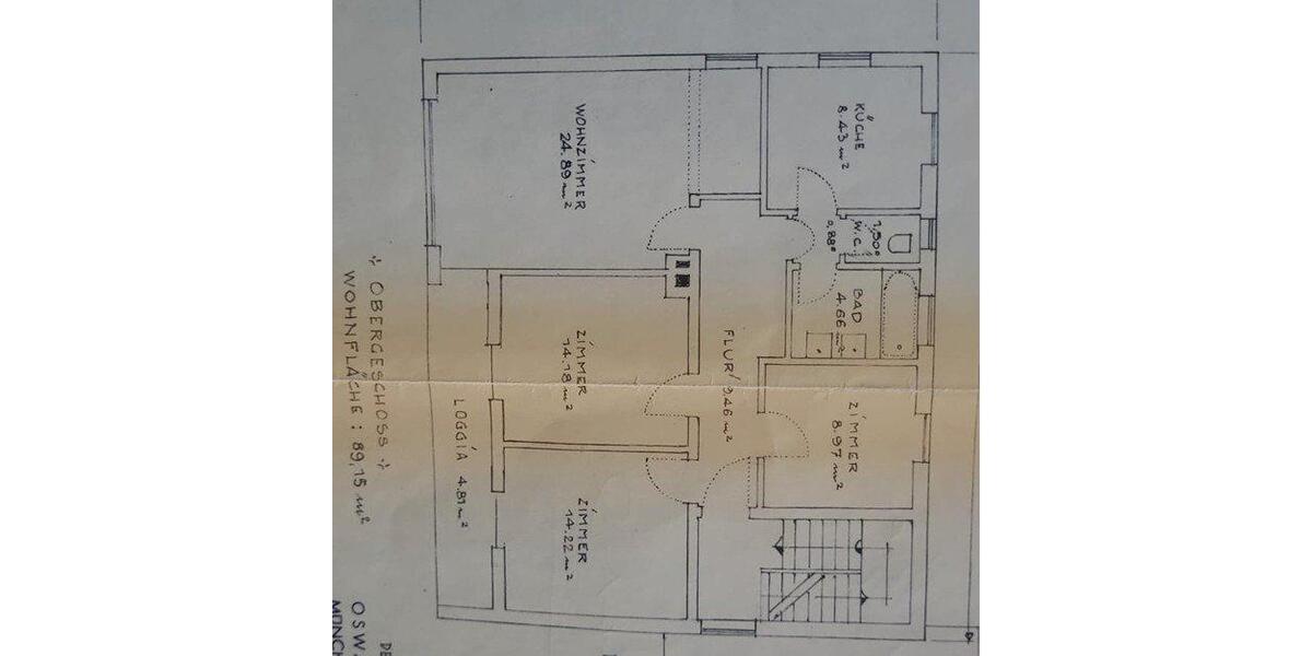 Etagenwohnung Forstinning - 4 Zimmer, 88 m&sup2;, 1.400&euro; | Angebot:26546231
