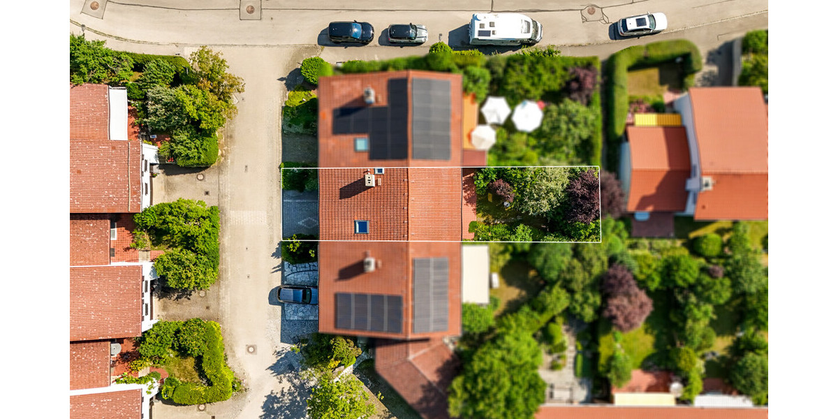 Splitlevel-Reihenhaus mit Westausrichtung in Unterhaching - Reihenmittelhaus Unterhaching | Angebot:26964096