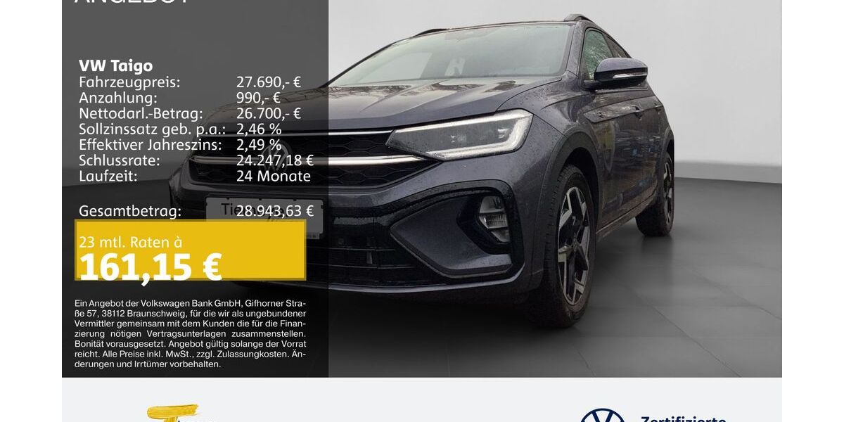 VW Taigo 24.022 km 27.690 &euro; Castrop-Rauxel 44575