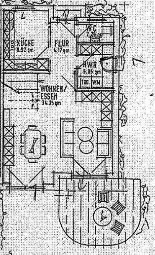 Doppelhaushälfte Blender - 4 Zimmer, 105 m&sup2;, 1.100&euro; | Angebot:25393064