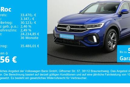 VW T-Roc 12.300 km 32.970 € Gersthofen 86368
