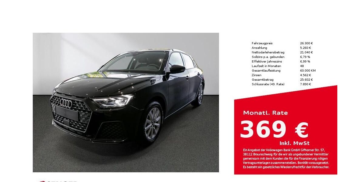 Audi A1 3.500 km 25.490 &euro; Lübeck 23556