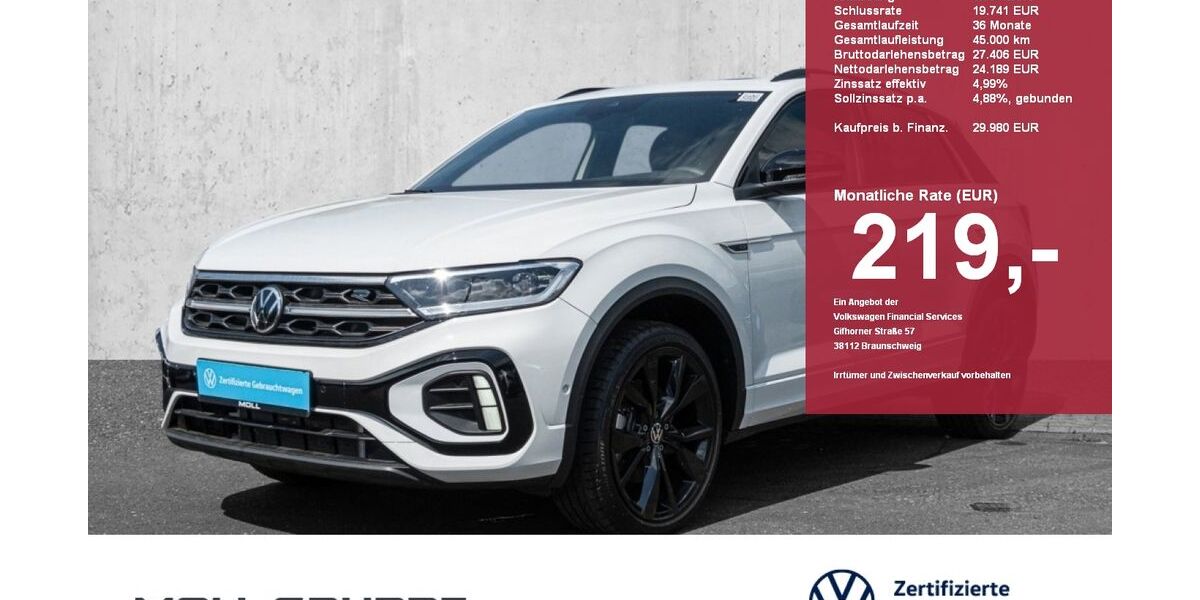 VW T-Roc 11.451 km 29.980 &euro; Düsseldorf 40474