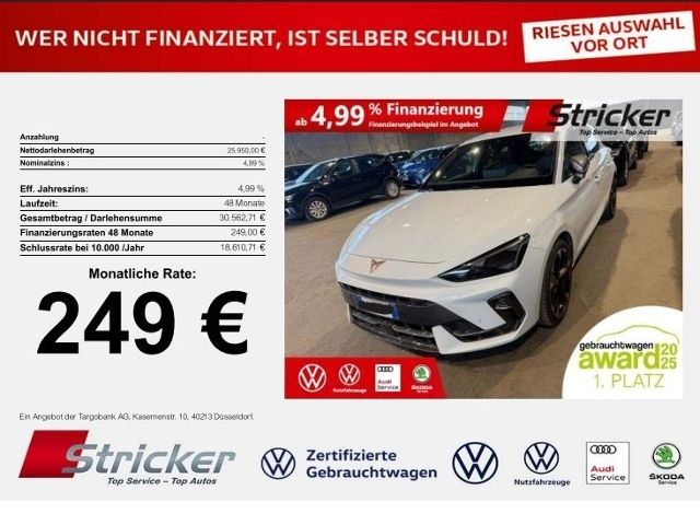 Cupra Leon 17.044 km 25.939 &euro; Detmold 32760