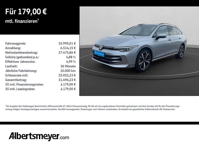 VW Golf 17.323 km 33.990 € Nordhausen 99734