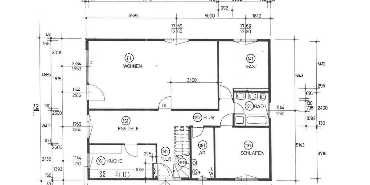Haus zum Mieten in Thedinghausen 1.250 € 129.15 m² 3.5 zimmer