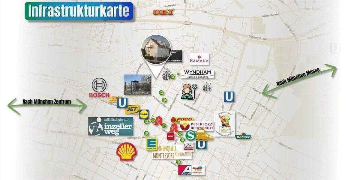 Terrassenwohnung München Trudering-Riem - 2 Zimmer, 534.900&euro; | Angebot:26345210