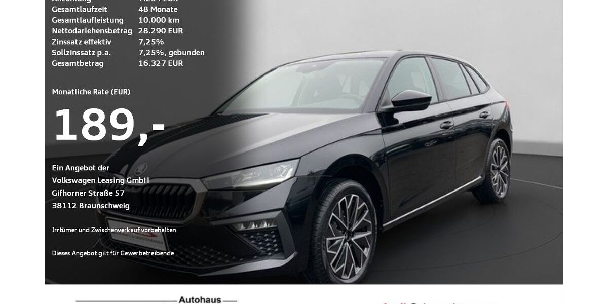 Skoda Scala 4.000 km 29.350 &euro; Ravensburg 88214