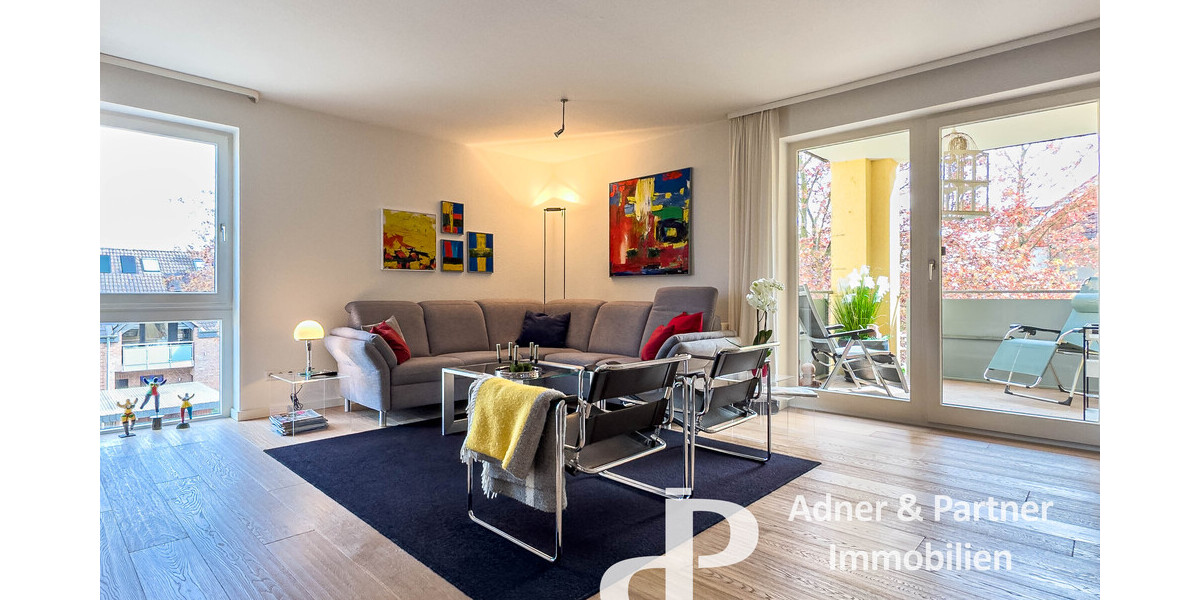 **MODERNE 4-ZIMMERWOHNUNG MIT 3 BALKONEN UND GARAGE IM KANZLERFELD** - Etagenwohnung Braunschweig Lehndorf-Watenbüttel | Angebot:27056253