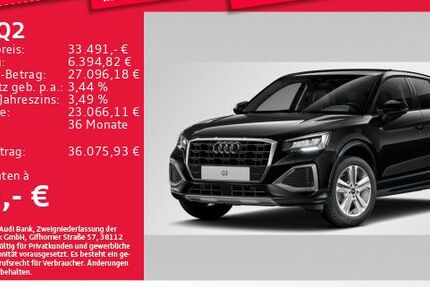 Audi Q2 19.874 km 33.302 &euro; Eching 85386