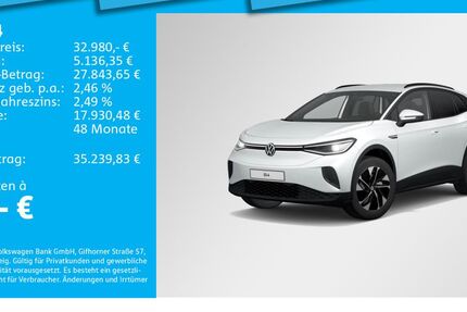 VW ID.4 37.340 km 32.980 &euro; München 80935