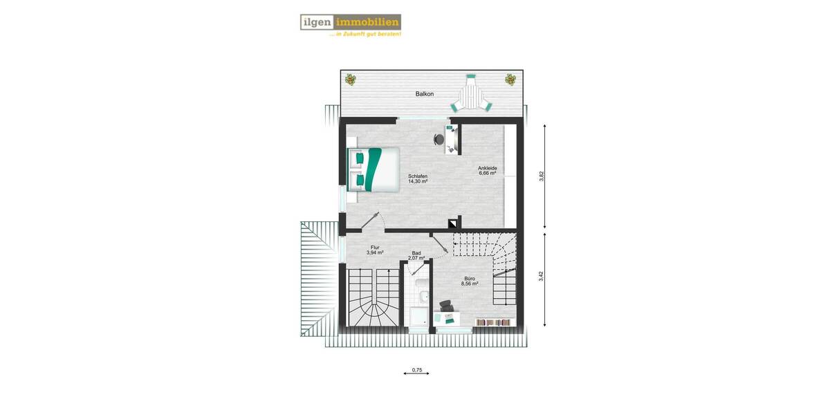 Doppelhaushälfte Bullay - 4 Zimmer, 101 m&sup2;, 345.000&euro; | Angebot:25984271