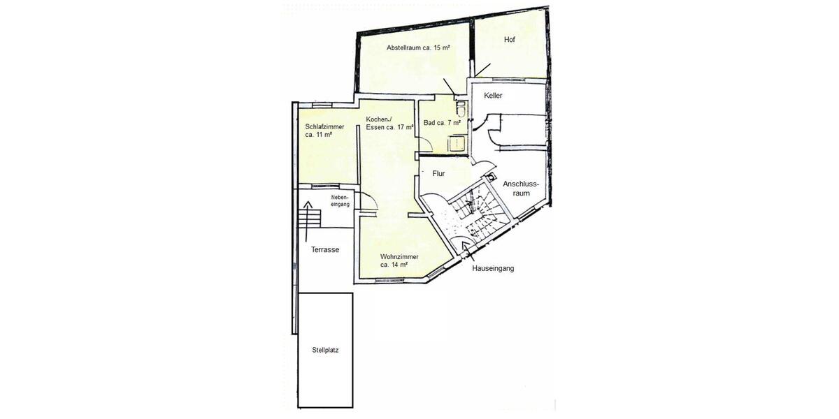 Erdgeschoßwohnung Nackenheim - 2 Zimmer, 50 m&sup2;, 148.000&euro; | Angebot:26235035