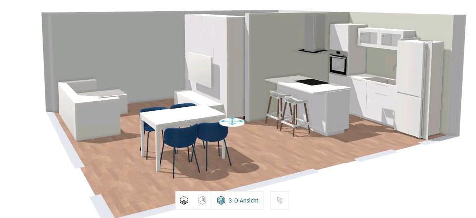 Etagenwohnung Bernhardswald - 2 Zimmer, 44 m&sup2;, 680&euro; | Angebot:25918868