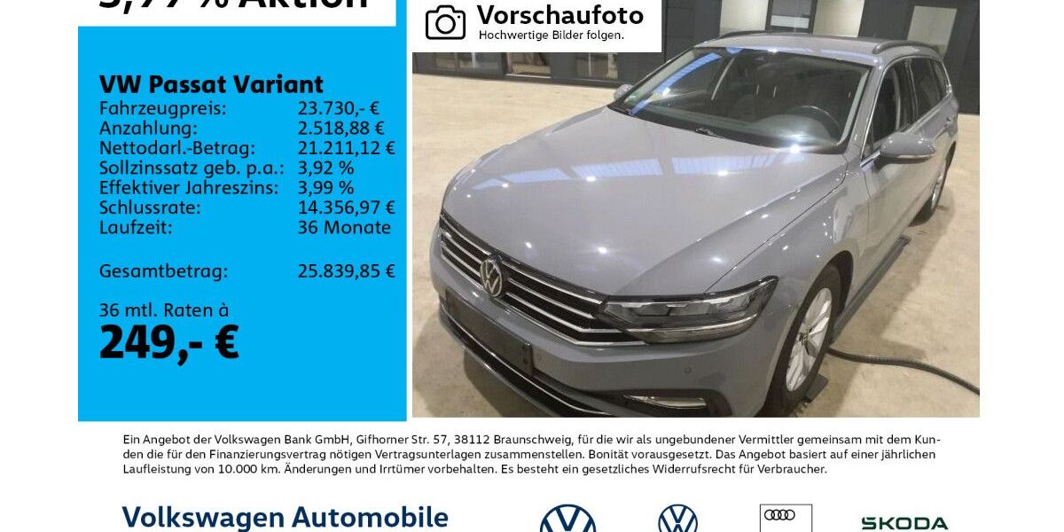 VW Passat 58.663 km 23.730 &euro; Leipzig 04178