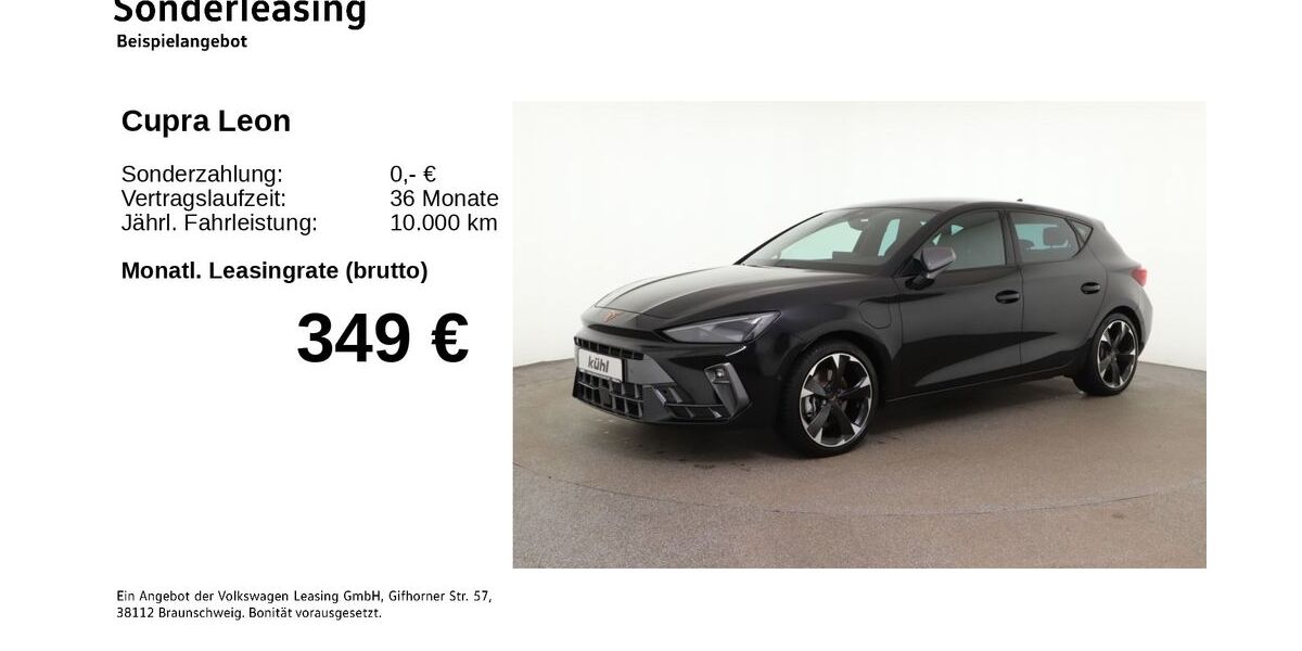 Cupra Leon 19.890 km 30.480 &euro; Gifhorn 38518