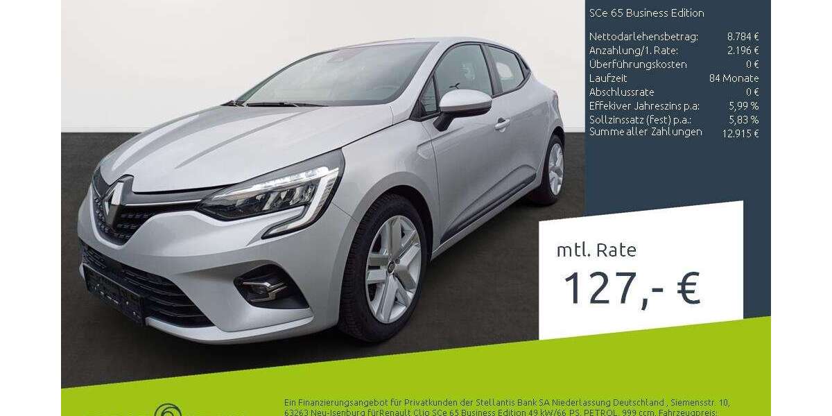 Renault Clio 25.902 km 10.980 &euro; Borken 46325