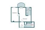 Etagenwohnung Chemnitz Hilbersdorf - 2 Zimmer, 43 m&sup2;, 43.000&euro; | Angebot:26862608