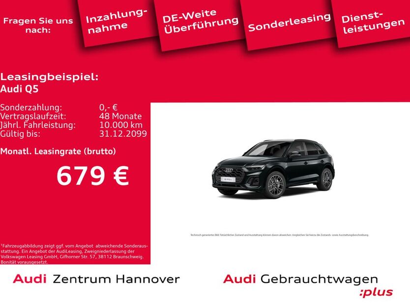 Audi Q5 32.180 km 41.950 € Hannover 30179