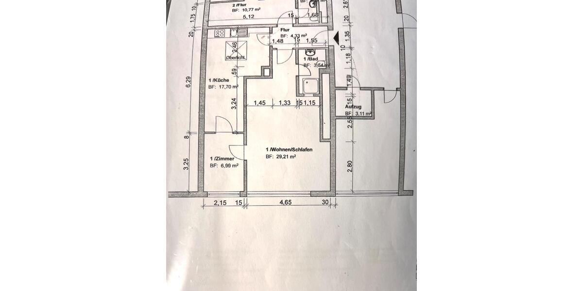 Etagenwohnung Raunheim - 2 Zimmer, 610 m&sup2;, 1.100&euro; | Angebot:26048970