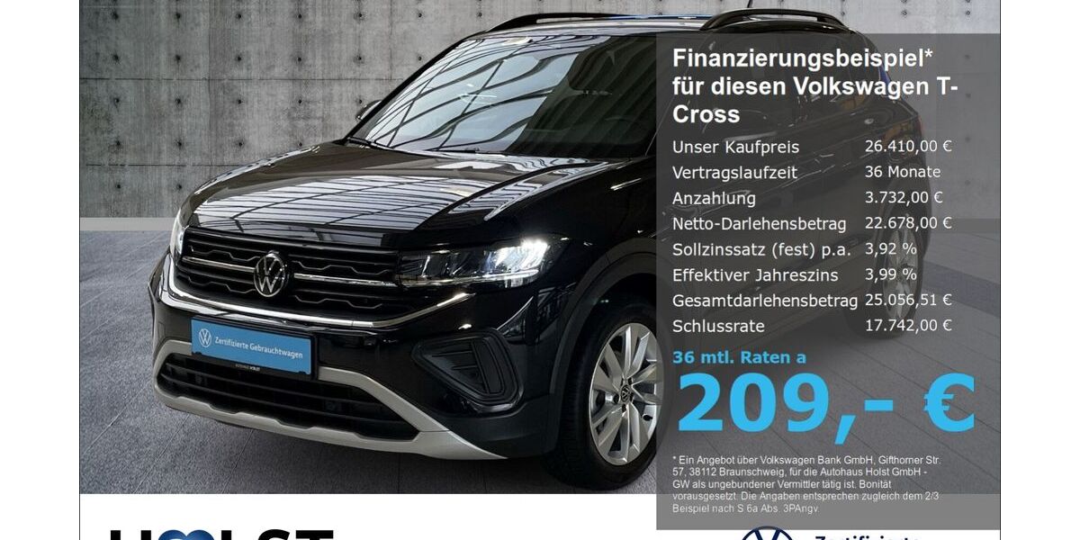 VW T-Cross 25.636 km 25.920 &euro; Scheeßel 27383