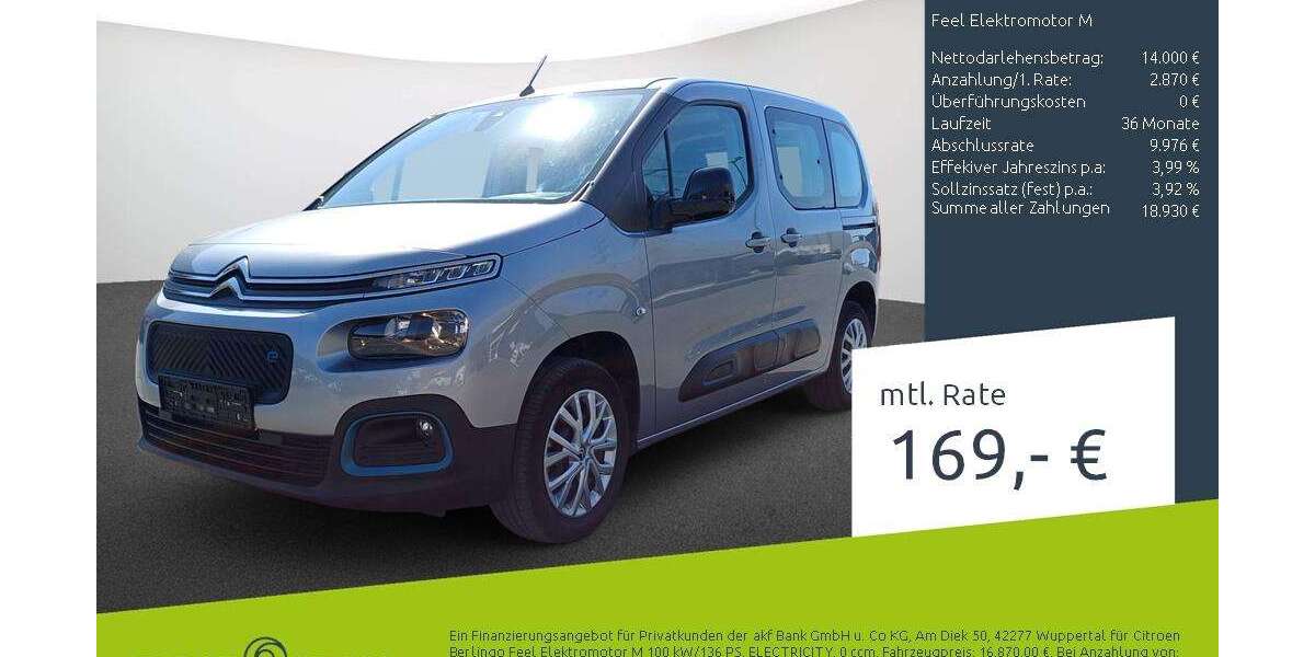 Citroen Berlingo 32.183 km 16.444 &euro; Dülmen 48249