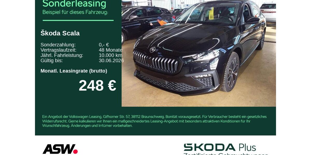 Skoda Scala 25.850 km 25.730 &euro; Heilbronn 74076