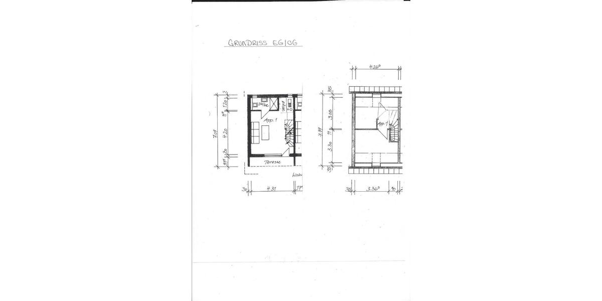 Terrassenwohnung Wurster Nordseeküste - 3 Zimmer, 48 m&sup2;, 460&euro; | Angebot:26261962