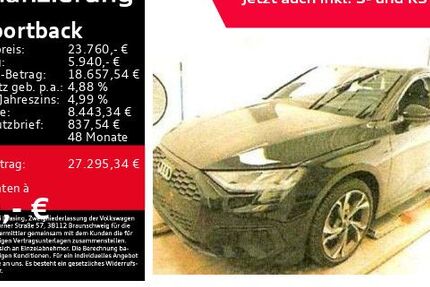 Audi A3 32.210 km 23.760 &euro; Rottweil 78628
