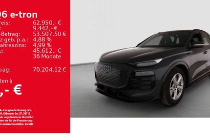 Audi Q6 e-tron 13.678 km 62.950 &euro; Aalen 73431