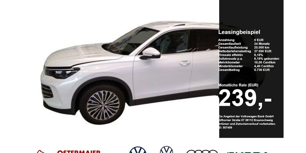 VW Tiguan 2.750 km 37.550 &euro; Eggenfelden 84307