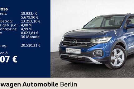 VW T-Cross 69.516 km 18.933 &euro; Berlin 10587